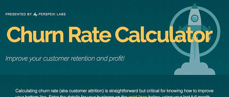 Discover your churn rate using our new free tool